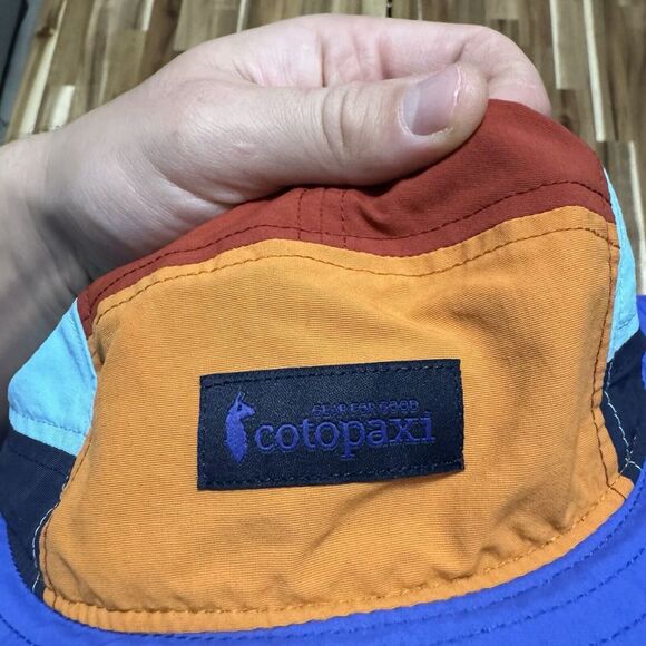 Cotopaxi Tech Bucket Hat Adult One Size Colorblock Adjustable Cord Lightweight - Picture 2 of 4